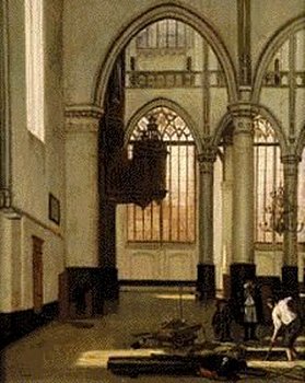 Een onbekende afbeelding van Sweelincks orgel