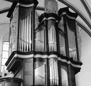 Het König/Verschueren-orgel in de Paterskirche te Kempen