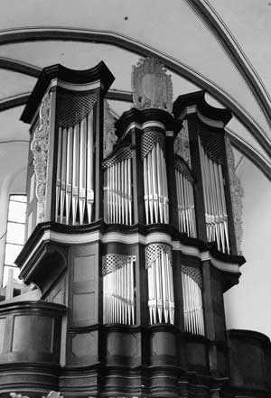 Het König/Verschueren-orgel in de Paterskirche te Kempen