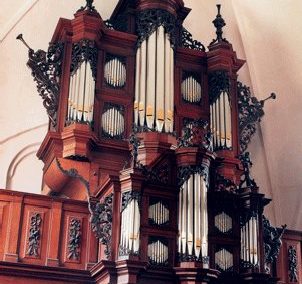 Het Arp Schnitger-orgel in de Jacobikerk te Uithuizen