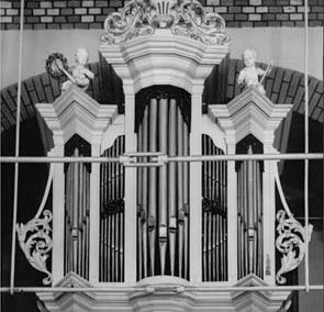Het voormalige orgel van de Gereformeerde Kerk te Boerakker