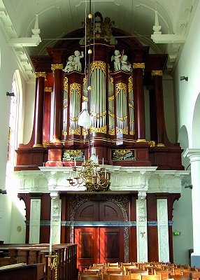 Het Müller-orgel in de Kapelkerk te Alkmaar
