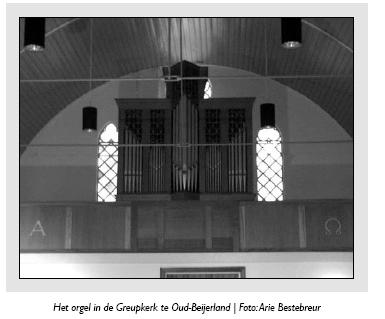 Orgelbouwnieuws: Oud-Beijerland, Greupkerk