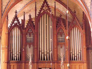 Het Buchholz-orgel in de St.-Nikolai te Stralsund