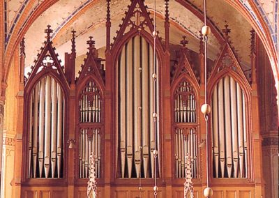 Het Buchholz-orgel in de St.-Nikolai te Stralsund