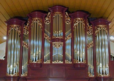 The Mense Ruiter organ in the Reformed Church at Enter by Rogér van Dijk