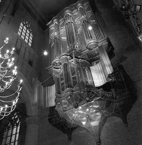 The Van Hagerbeer organ in the Pieterskerk at Leiden