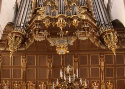 Link between Scherer and Schnitger. The Stellwagen-organ in the Marienkirche of Stralsund restored by Jaap Jan Steensma
