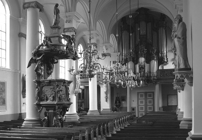 The organ of the St. Martinuskerk at Westwoud by Henk Verhoef
