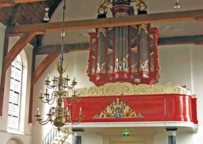 The J.H.H. Bätz organ in the Reformed Church in Benschop by Peter van Dijk
