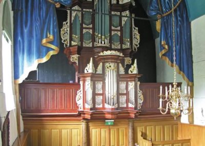 Het orgel in de St.-Margaretakerk te Boksum
