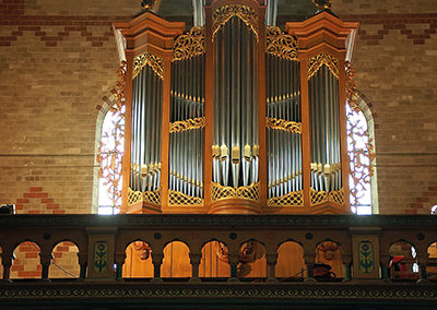 The Vollebregt/Franssen organ in the St.-Odulphuskerk in Assendelft by Cees van der Poel