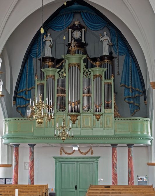 Het orgel in de Grote Kerk te Dalfsen