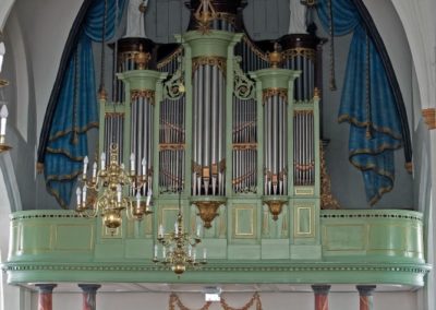 The organ in the Grote Kerk in Dalfsen by Aart van Beek & Gerrit Hoving