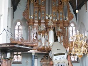 Geluidsbelasting van de organist