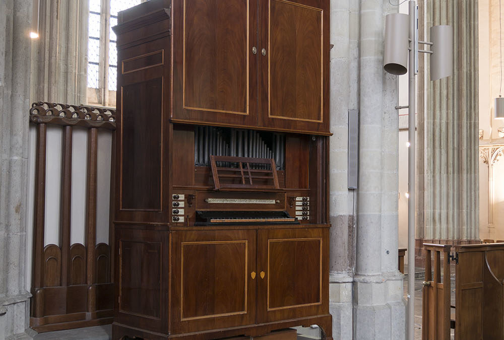 Het kabinetorgel in de Utrechtse Domkerk
