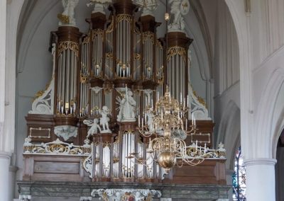 Het Hinsz/Van Dam-orgel in de Martinikerk van Bolsward