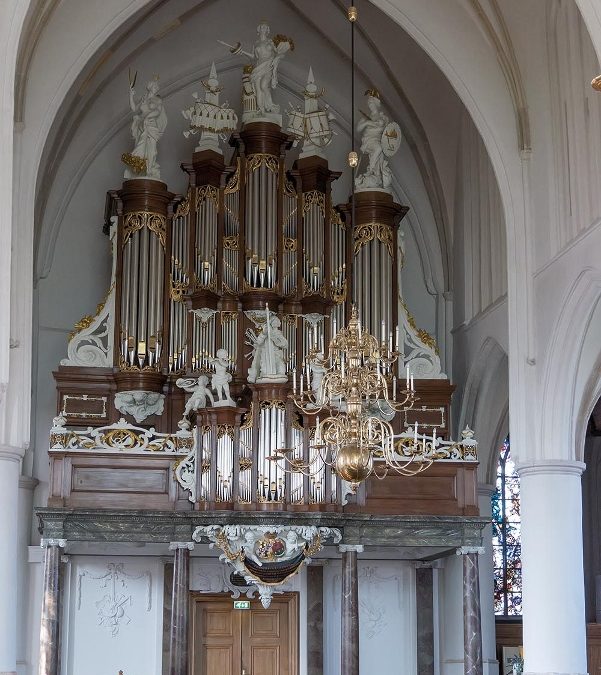 Het Hinsz/Van Dam-orgel in de Martinikerk van Bolsward