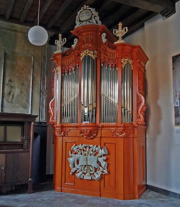 The case of the Seijbel organ in the Nationaal Orgelmuseum by Frans Jespers