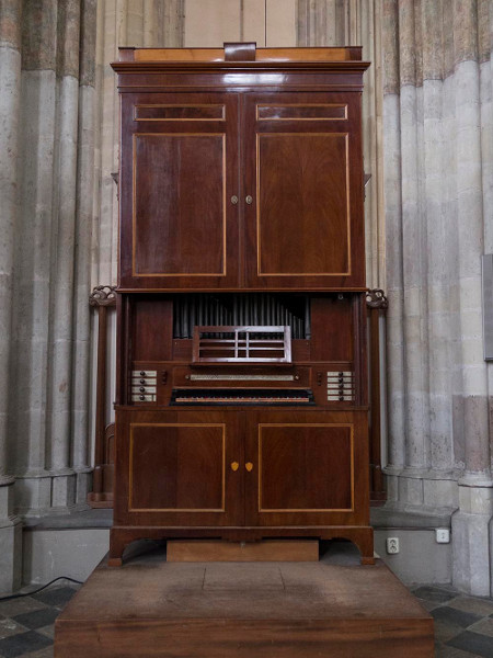 The cabinet organ in the Domkerk in Utrecht by Peter van Dijk