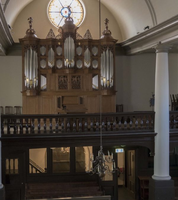 Het Edskes-orgel in de Lutherse Kerk te Groningen