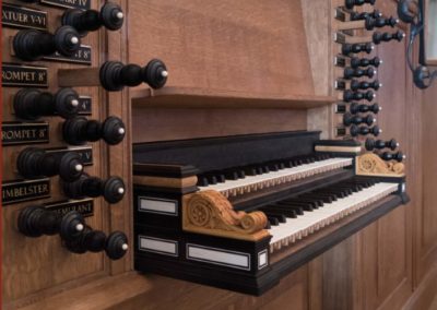 Speeltafel Edskes-orgel Groningen