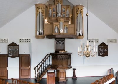 Het Kögler-orgel in de Rehobothkerk te Nieuwleusen