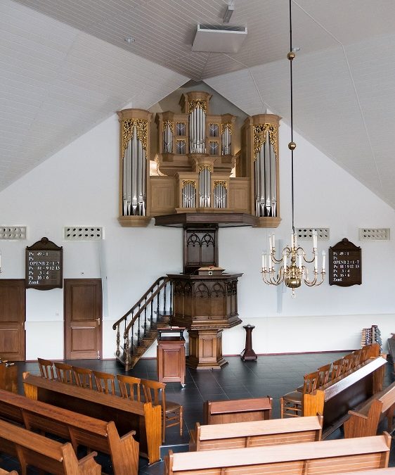 Het Kögler-orgel in de Rehobothkerk te Nieuwleusen