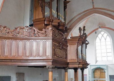 The organ in the Nicolaïkerk in Appingedam