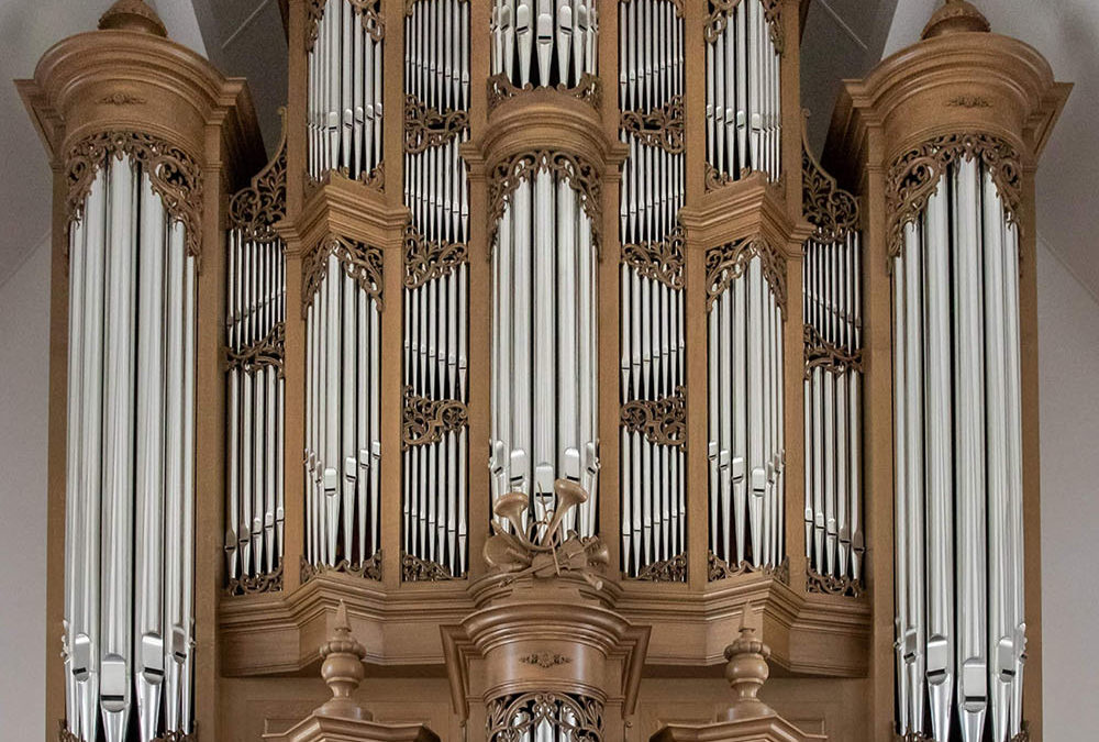 Het Van den Heuvel-orgel in de Bethelkerk te Lunteren