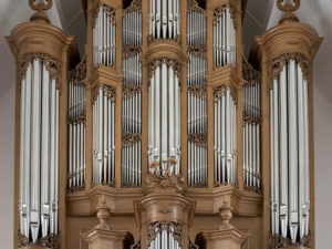 Het Van den Heuvel-orgel in de Bethelkerk te Lunteren