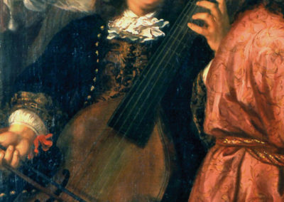 The Ciaconna in e by Dieterich Buxtehude is too short.  The number of variations in works with ostinato basses in the 17th and 18th centuries in Germany