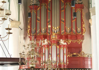 Het J.H.H. Bätz-orgel (1768) in de Petruskerk te Woerden