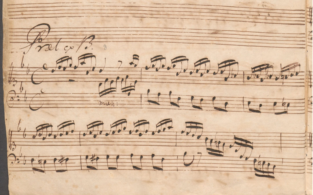 Een minimaal-invasieve ingreep in het ‘kleine’ Preludium in Bes, BWV 560