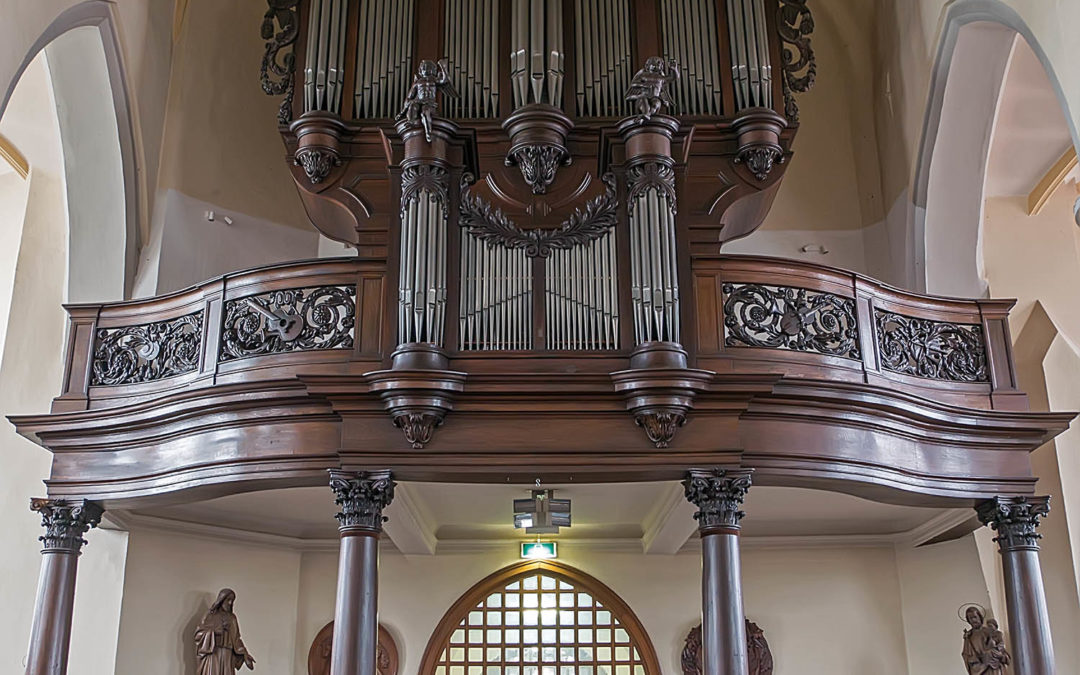 Het Clerinx-orgel in de St.-Lambertuskerk van Nederweert